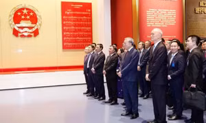 Tổng Bí thư, Chủ tịch nước Tô Lâm thăm Bảo tàng Lịch sử Đảng Cộng sản Trung Quốc