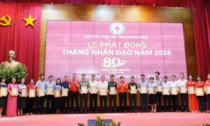 Phát động Tháng Nhân đạo năm 2026