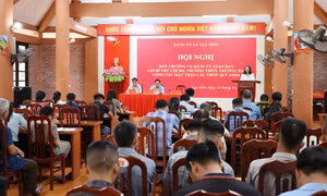 Đảng bộ xã Lục Hồn tập trung nâng cao chất lượng sinh hoạt chi bộ