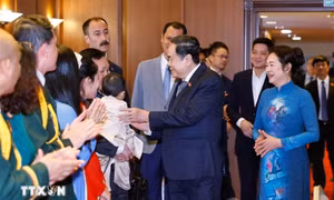 Chủ tịch Quốc hội Trần Thanh Mẫn gặp gỡ cộng đồng người Việt tại Thổ Nhĩ Kỳ