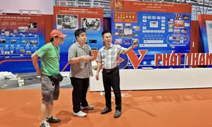 Không gian trưng bày tư liệu, hiện vật tạo điểm nhấn tại Liên hoan Phát thanh 2026