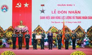 Xây dựng lực lượng vũ trang Quân khu 1 vững mạnh toàn diện, đáp ứng yêu cầu mới