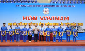 Thi đấu môn Vovinam Đại hội TDTT tỉnh Quảng Ninh