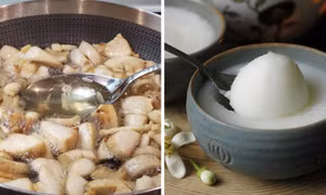 Rán mỡ lợn ở nhiệt độ cao có bị biến chất không?