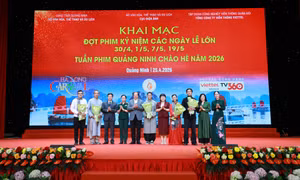 Khai mạc Đợt phim kỷ niệm các ngày lễ lớn và Tuần phim Quảng Ninh chào hè năm 2026