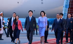 Tổng thống Hàn Quốc Lee Jae Myung và Phu nhân thăm cấp Nhà nước tới Việt Nam