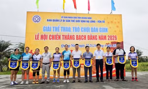 Sôi nổi các hoạt động thể thao trong Lễ hội Bạch Đằng 2026