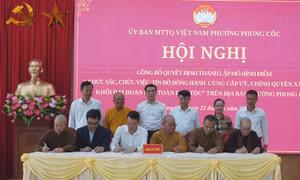 Phát huy vai trò chức sắc, tín đồ xây dựng khối đại đoàn kết dân tộc
