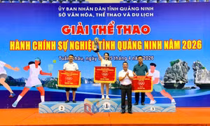 Bế mạc Giải thể thao Hành chính sự nghiệp Quảng Ninh 2026