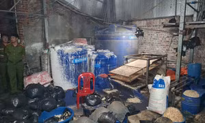 Phát hiện đường dây sản xuất giá đỗ ngâm hóa chất, tiêu thụ hàng trăm tấn