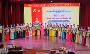 Khai mạc cuộc thi Báo cáo viên, tuyên truyền viên giỏi Cụm số 2