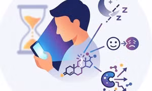Nhìn màn hình quá lâu có thể gây rối loạn hormone