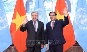 Tổng Thư ký Liên hợp quốc kết thúc chuyến thăm chính thức Việt Nam