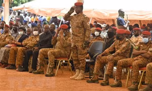 Thủ lĩnh cuộc đảo chính làm Tổng thống lâm thời Burkina Faso