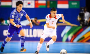 Thua Nhật Bản, Việt Nam vẫn đi tiếp ở Giải futsal vô địch châu Á 2022