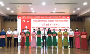 Đảng bộ Khối các cơ quan và doanh nghiệp tỉnh: Tăng cường xây dựng, chỉnh đốn Đảng