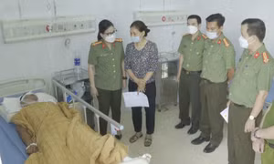Thanh niên 19 tuổi tông xe khiến cán bộ Công an huyện gãy chân