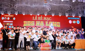 Đội BĐS Gia Huy vô địch Giải Bóng đá BĐS Hạ Long 2022