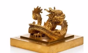 Ấn vàng triều Nguyễn được đấu giá, mức khởi điểm 3 triệu Euro
