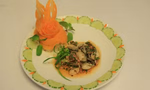 Gỏi hàu xốt chua cay