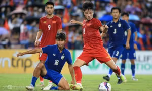 Việt Nam đè bẹp Thái Lan ở vòng loại U17 châu Á