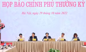 Họp báo Chính phủ thường kỳ tháng 10