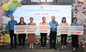 Thêm động lực cho công nhân có hoàn cảnh khó khăn