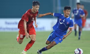 Thắng đậm U17 Nepal, U17 Việt Nam sáng cơ hội qua vòng loại U17 châu Á