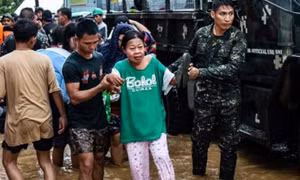 Philippines: Hơn 70 người đã thiệt mạng do bão nhiệt đới Nalgae