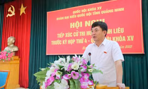 Đại biểu Quốc hội tỉnh Quảng Ninh tiếp xúc cử tri Đầm Hà, Bình Liêu