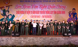 Bộ CHQS tỉnh tổ chức liên hoan văn nghệ quần chúng