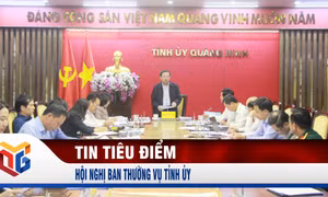 Hội nghị Ban Thường vụ Tỉnh ủy