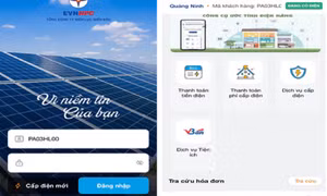 “Một chạm” ngay trên thiết bị di động thông minh, dễ dàng đăng ký thực hiện các dịch vụ về điện