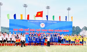 Giành 144 huy chương, Đoàn TP Hạ Long tạm đứng đầu bảng xếp hạng Đại hội TDTT tỉnh