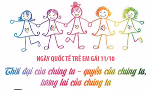 Ngày Quốc tế Trẻ em gái: Thúc đẩy quan tâm tới trẻ em gái ở cộng đồng