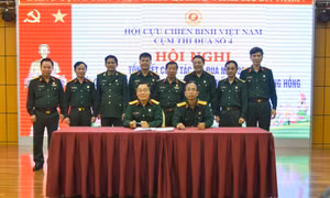 Tổng kết công tác thi đua Hội CCB khối 9 tỉnh, thành phố Đồng bằng sông Hồng