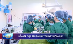Để ghép thận trở thành thành kỹ thuật thường quy