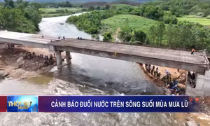 Cảnh báo đuối nước trên sông suối mùa mưa lũ
