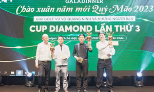 Bế mạc Giải golf Câu lạc bộ Vũ Võ Quảng Ninh và những người bạn