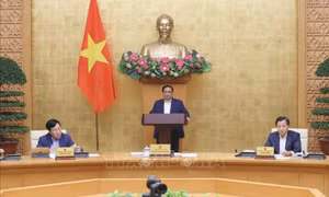 Thủ tướng chủ trì phiên họp Chính phủ xây dựng pháp luật tháng 12