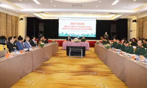 Tổng kết công tác phối hợp chỉ đạo trong LLVT địa phương