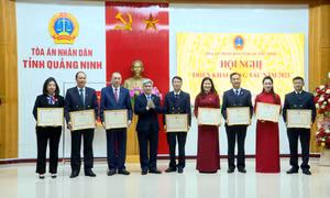 Tòa án Nhân dân tỉnh Quảng Ninh triển khai nhiệm vụ năm 2023