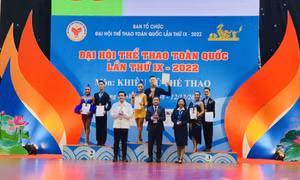 Quảng Ninh lần đầu tiên giành HCV Khiêu vũ thể thao ở một kỳ ĐHTT