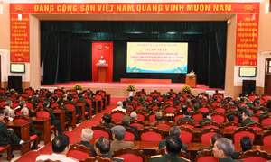 Bộ CHQS tỉnh Quảng Ninh: Gặp mặt cán bộ quân đội nghỉ hưu, nghỉ công tác trên địa bàn tỉnh