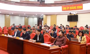 Ban Tổ chức Tỉnh ủy Quảng Ninh được nhận Cờ thi đua ngành Tổ chức xây dựng Đảng