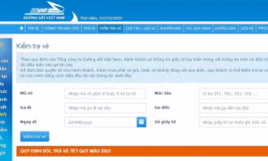 Cách kiểm tra vé tàu hỏa hợp lệ, tránh vé giả