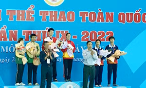 Cặp VĐV "vàng" của thể thao Quảng Ninh