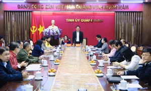 Tỉnh Quảng Ninh và TP Hồ Chí Minh trao đổi kinh nghiệm về thực hiện Quy chế dân chủ ở cơ sở
