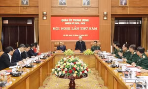 Tổng Bí thư Nguyễn Phú Trọng chủ trì Hội nghị Quân ủy Trung ương