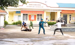 LLVT huyện Ba Chẽ: Đẩy mạnh phong trào Thi đua Quyết thắng